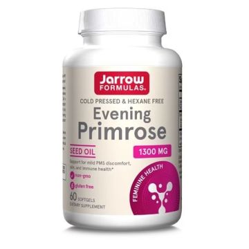 Evening Primrose Масло от вечерна иглика, 1300 мг x60 софтгел капсули, Jarrow