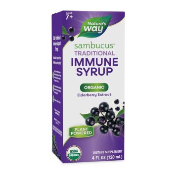 Sambucus Organic Сироп за силен имунитет х120 мл Nature's Way
