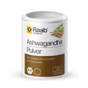Био ашваганда на прах x100 грама Raab Vitalfood