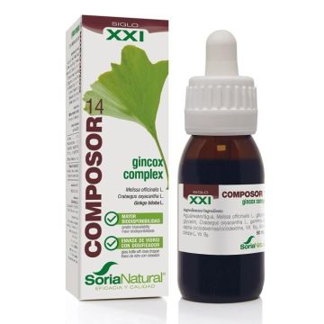 Comprosor 41 Гинкокс комплекс за подобряване на кръвообръщението x50 мл Soria Natural