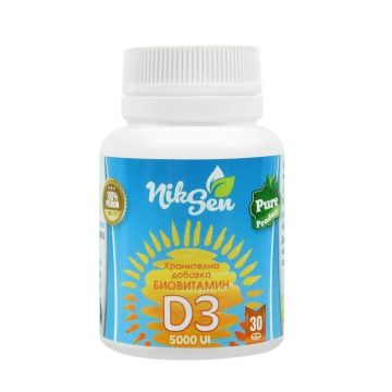 Витамин D3 5000 IU х30 таблетки Niksen