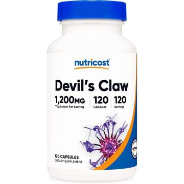 Дяволски нокът 300 mg х120 капсули Nutricost