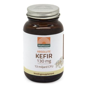 Кефир, лиофилизиран Натурален симбиотик 130 mg х60 капсули Mattisson Healthstyle