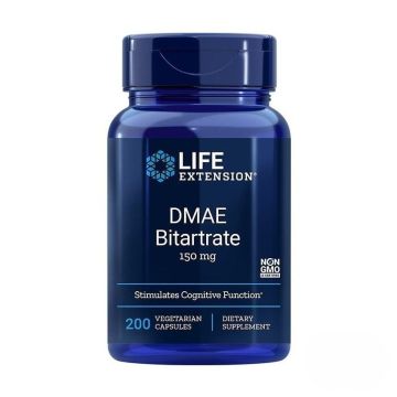 DMAE Bitartarate за мозъчната дейност 150 mg х200 капсули Life Extension