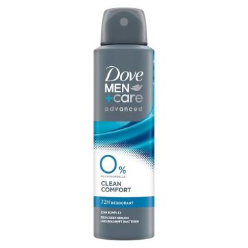 Dove Men+ Care Advanced Clean Comfort Дезодорант против изпотяване за мъже x150 мл