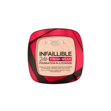 Loreal Paris Infaiilible 24h  Компактна пудра за лице, 180 Rose Sand