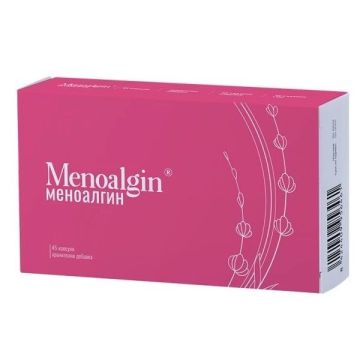 Меноалгин при болезнена менструация х45 капсули Naturpharma