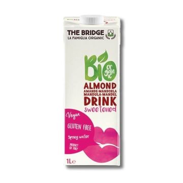 The Bridge Био напитка с бадеми 3% без глутен х1000 мл
