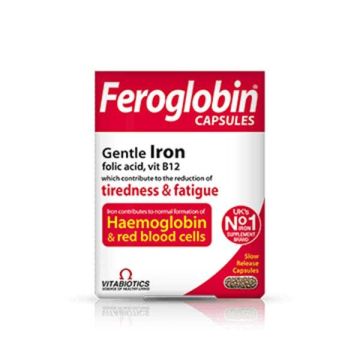 Фероглобин Б12 с Желязо х30 капсули VitaBiotics