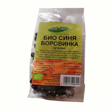 Био Свят Био синя боровинка, сушена х100 грама