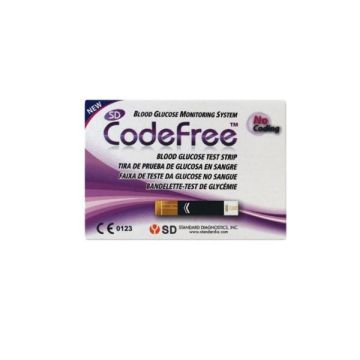 SD Codefree Тест ленти за измерване на кръвна захар х50 броя