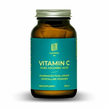 Витамин C на прах х200 грама Nutrinity Labs