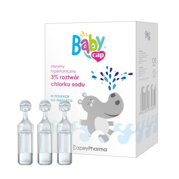 BabyCap Хипертоничен 3% разтвор 4 мл х18 еднодозови флакона