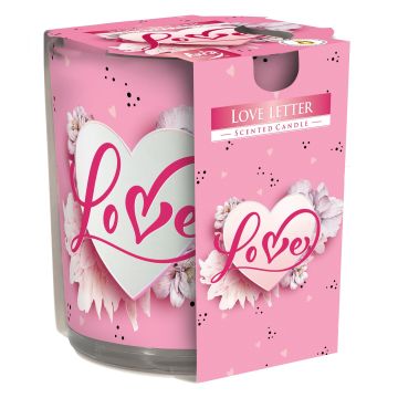 Bispol Ароматна свещ Love Letter x100 грама