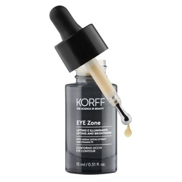 Korff Eye Zone Kрем за околоочен контур с лифтинг ефект и озаряване x15 мл