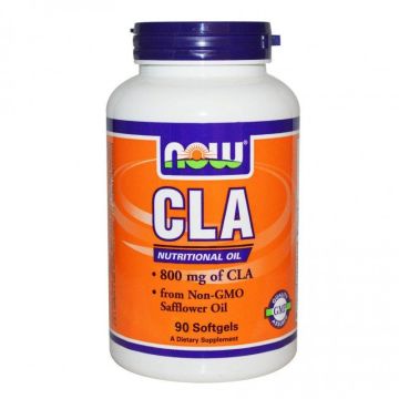 CLA 800 мг х90 меки капсули Now Foods
