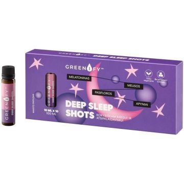 Greenify Deep Sleep за добър сън 10 мл х10 шота Valentis