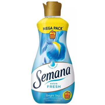 Semana Extra Fresh Bright Sky Омекотител концентрат х2000 мл, 100 пранета