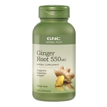 Джинджифил корен 550 мг х100 капсули GNC