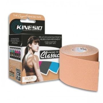 Kinesio Tex Classic Терапевтична лента Бежова 5см х 4м
