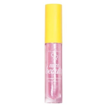 Golden Rose Miss Beauty Гланц за устни Diamond Shine 3D x4.5 мл,  01 Pink Trip