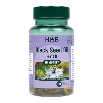 Масло от черен кимион х60 капсули Holland and Barrett