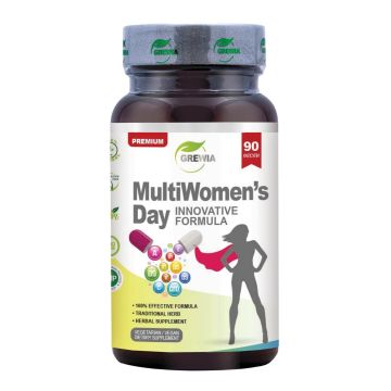 MultiWomen's Day Мултивитамини за жени х90 капсули Grewia