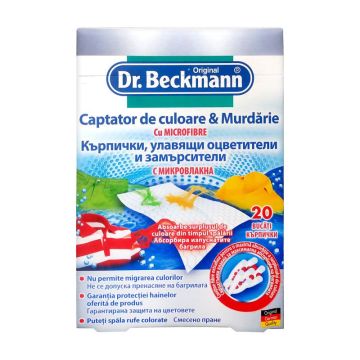 Dr. Beckmann Microfibre Кърпички против оцветяване x20 броя