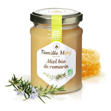 Био пчелен мед от розмарин х230 г Famille Mary