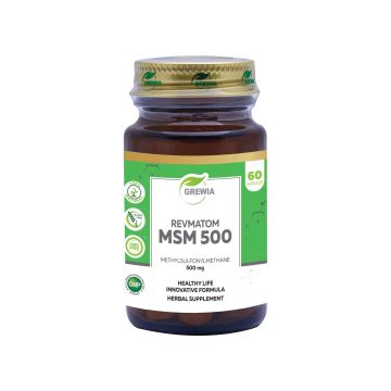 Revmatom MSM 500 при болки в ставите х60 капсули Grewia