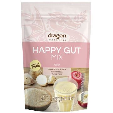 Happy Gut Mix Баланс на чревната флора, Био х200 г Dragon Superfoods