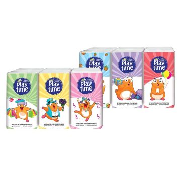 Baby Crema Play Time Носни кърпи Бобър x1 брой