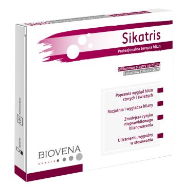 Sikatris Силиконови пластири срещу белези 10х10 см х5 броя