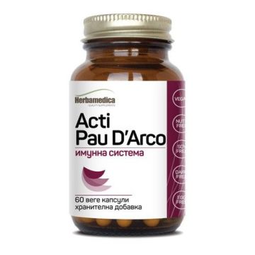 Акти Пау Д`Арко х60 капсули Herbamedica