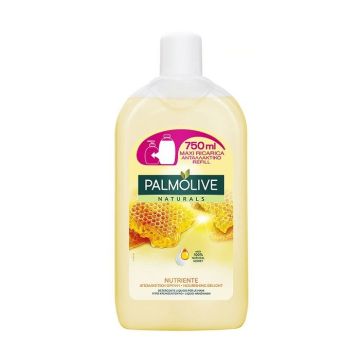 Palmolive Naturals Indulging Delight Течен подхранващ сапун с мляко и мед - пълнител х750 мл