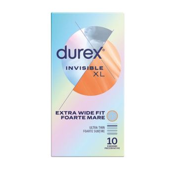 Durex Invisible XL Презервативи х10 броя