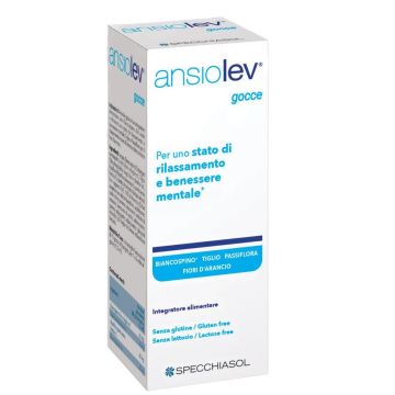 Ansiolev капки за състояние на релакс и психическо благополучие х20 мл Specchiasol