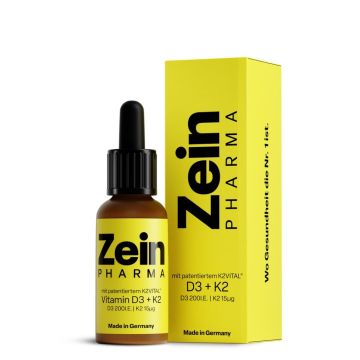 Витамини К2+Д3 Капки х20 мл ZeinPharma