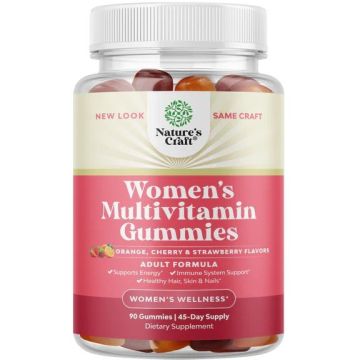 Мултивитамини за жени х90 желирани таблетки Nature’s Craft