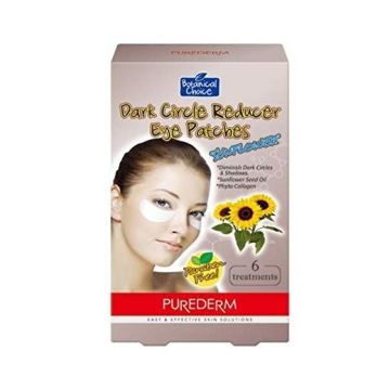 Adwin Purederm Околоочни лепенки със слънчоглед х6 броя
