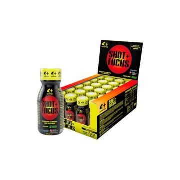 Shot+ Focus за концентрация и памет 40 мл х24 броя 4+ Nutrition