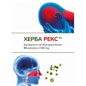 Херба Рекс 500 мг х60 капсули HerbaRex