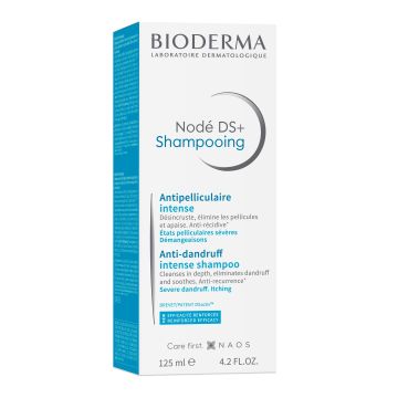 Bioderma Node DS+ Интензивен шампоан против пърхот x125 мл