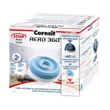 Ceresit Stop Aero 360 Таблетки за влагоабсорбатор x2 броя