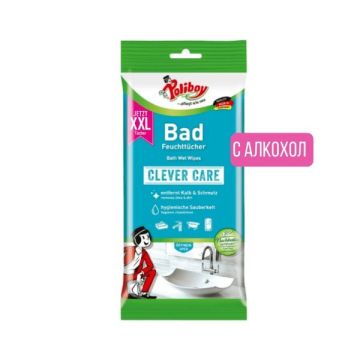 Poliboy Bad Влажни кърпи за почистване на баня x24 броя