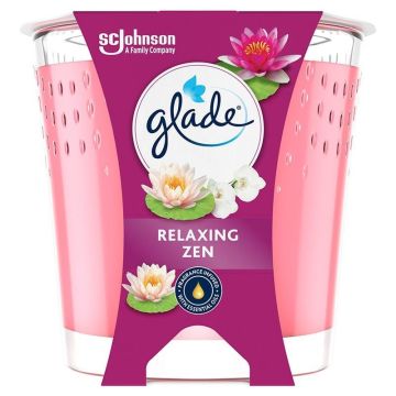 Glade Relaxing Zen Ароматна свещ х112 г