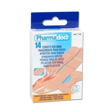 Pharmadoct Handpack Комплект пластири за ръка в 3 размера x14 броя