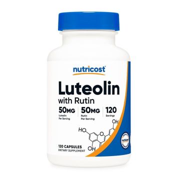 Лутеолин при алергии 50 mg x120 капсули Nutricost
