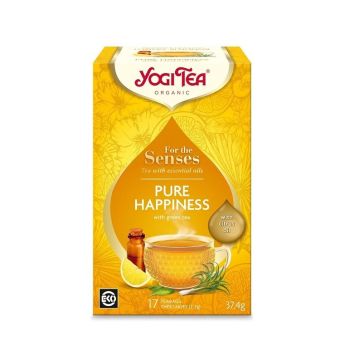 Yogi Tea Био Аюрведичен чай Истинско щастие x17 пакетчета