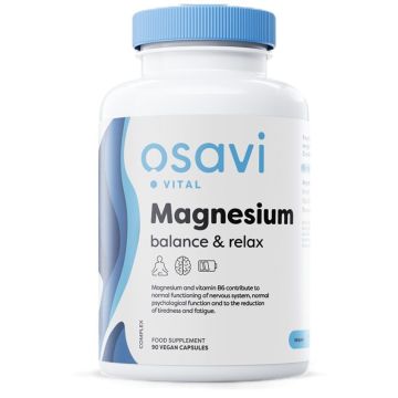 Магнезий Balance & Relax за подобряване на релаксацията х90 капсули Osavi